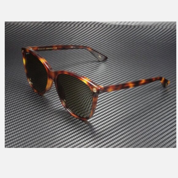 Gucci Round Oval Brown Womens Sunglasses main image 4